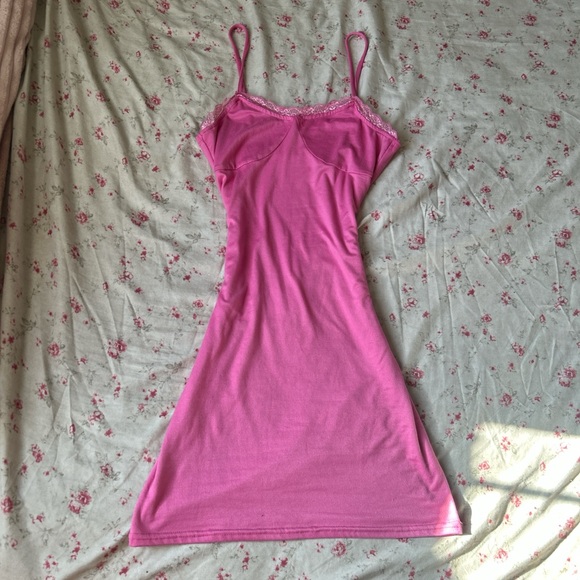 Pink Mini Dress - Picture 1 of 2